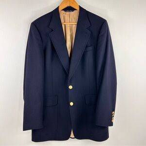 Vintage Allen Jolly Men’s Two Button Wool Blazer. Size 41
